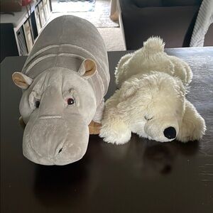 Disney Hippo Sea world Polar Bear